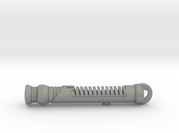 Qui-Gon Saber Keychain 3d printed