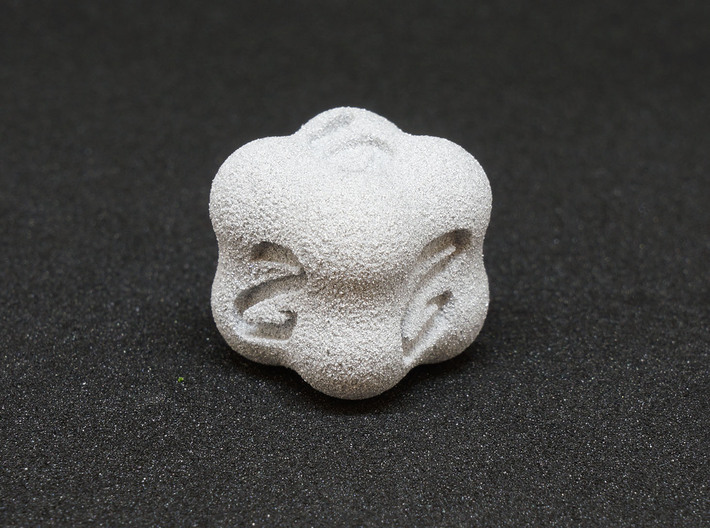 Elemental NonTransitive Dice 3d printed Water