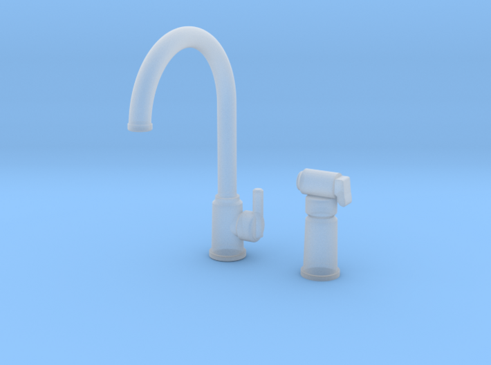 Bundle Contemp Sprayer &amp; Single Faucet 3d printed