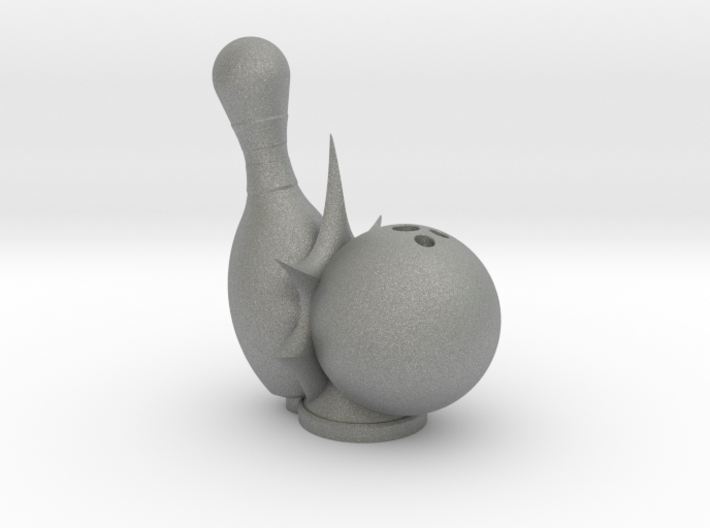 Bowling Trophy 3d printed