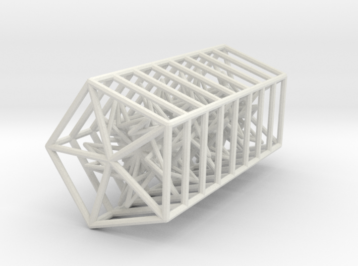 Estelle Studs Open 3 Caged 3d printed