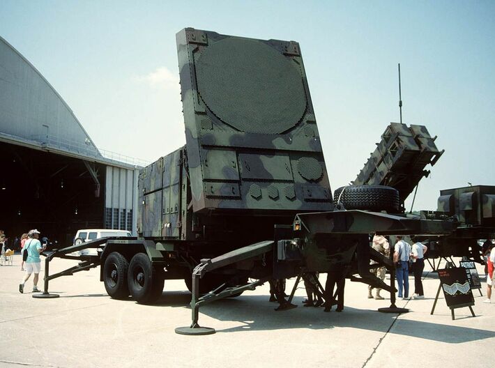 Patriot Missile System 3d printed 