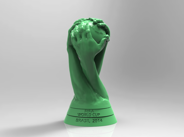 FIFA World Cup Brasil 2014 Logo Cup Design 10cm 3d printed