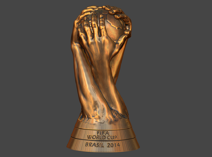 FIFA World Cup Brasil 2014 Logo Cup Design 7cm 2.7 3d printed