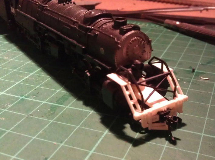 Rowa Y6B 2-8-8-2 Pilot With Z Scale MT Coupling 3d printed Pilot with N Scale MT Coupling