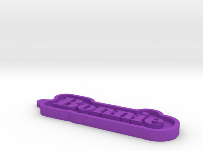 Bonnie Name Tag 3d printed