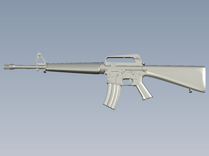 1/20 scale Colt M-16A1 rifles x 3 3d printed 