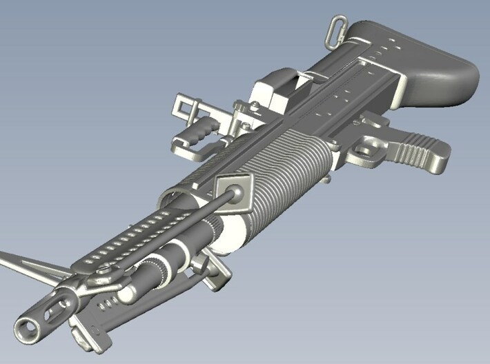 1/20 scale Saco Defense M-60 machineguns x 3 3d printed 
