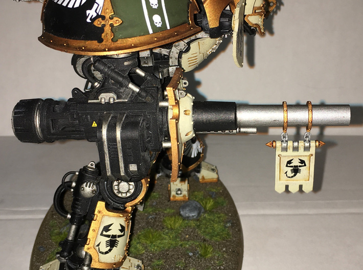 Knight Banner Combo 2.0 3d printed 