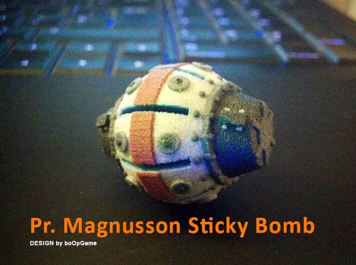 Half-Life - Pr Magnusson Sticky Bomb 3d printed Half-Life - Pr Magnusson Sticky Bomb