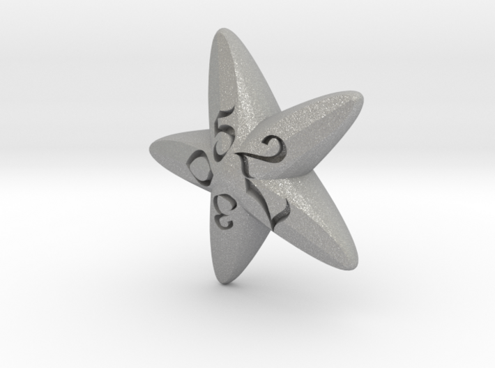 Starfish d10 3d printed