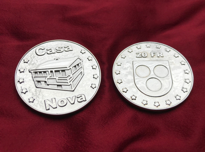 Memorial Coin 3d printed