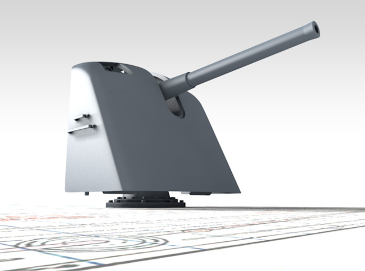 1/96 German 8.8cm L/45 MPL C/13 Gun x1 3d printed 3D render showing product detail