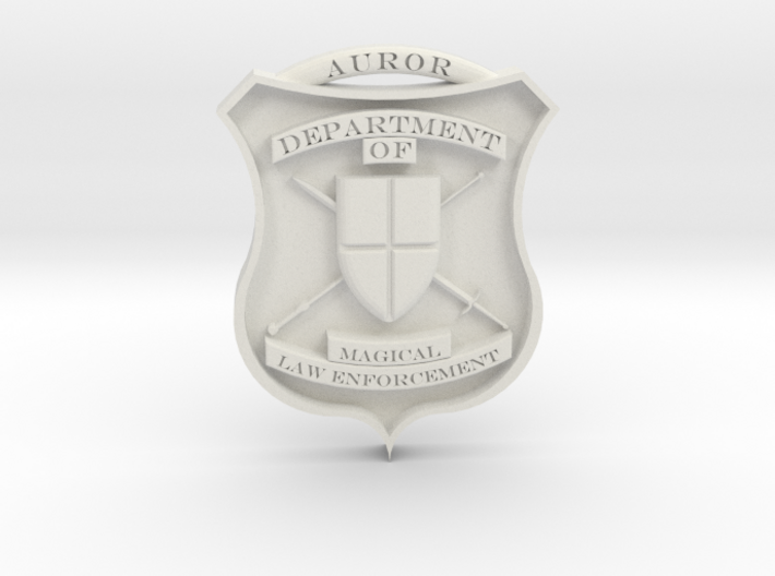 Auror Badge 3d printed