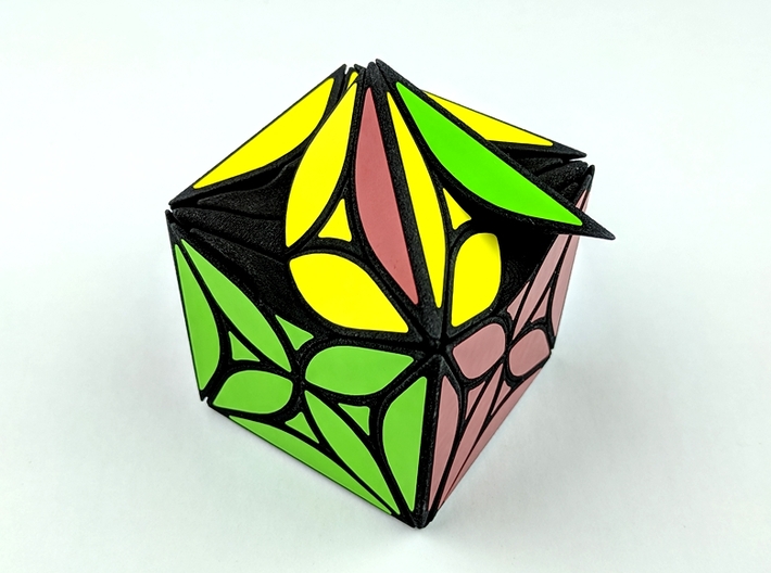 Collider Cube 3d printed Two Turns