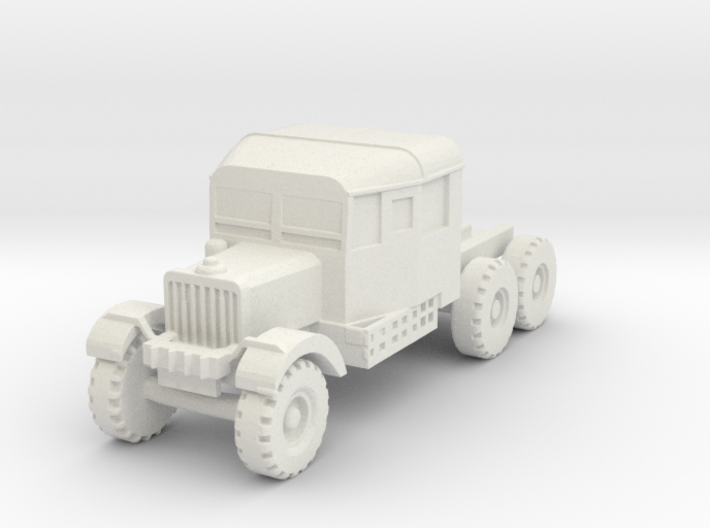 Scammell tractor scale 1/100 3d printed