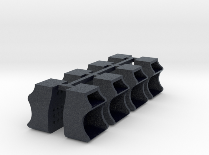 8x Caboose Steps - O scale 3d printed