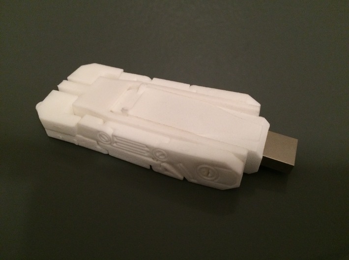 USB Coyote 3d printed 