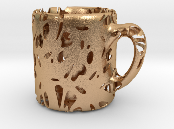 Coffee Cup Bubbles - 3cm Pendant 3d printed