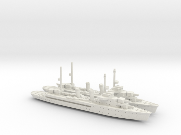 Bougainville 1/1800 3d printed