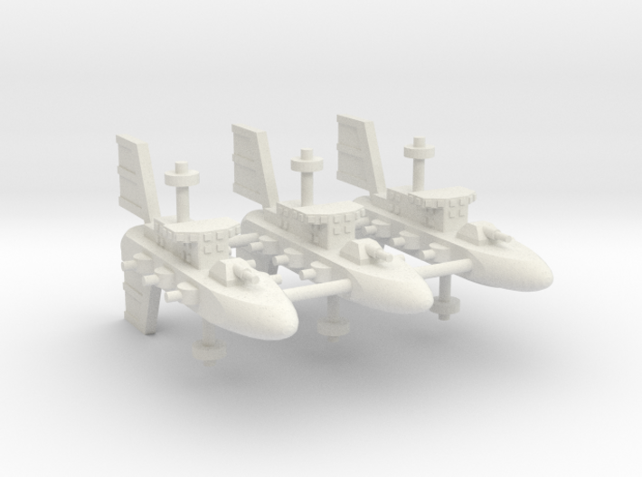 Decatur DD - Squadron of 3 3d printed