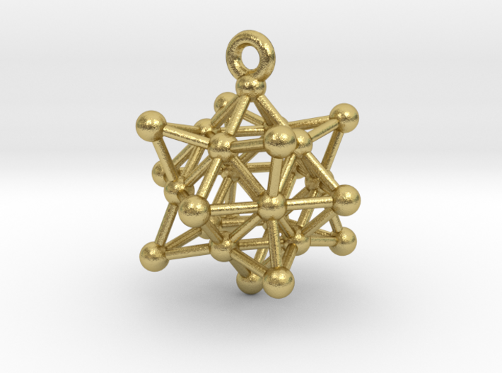 Stellated Vector Equilibrium Cuboctahedron Sacred 3d printed