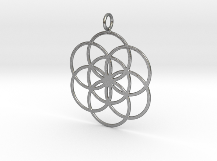 Seed of Life 45mm 3d printed