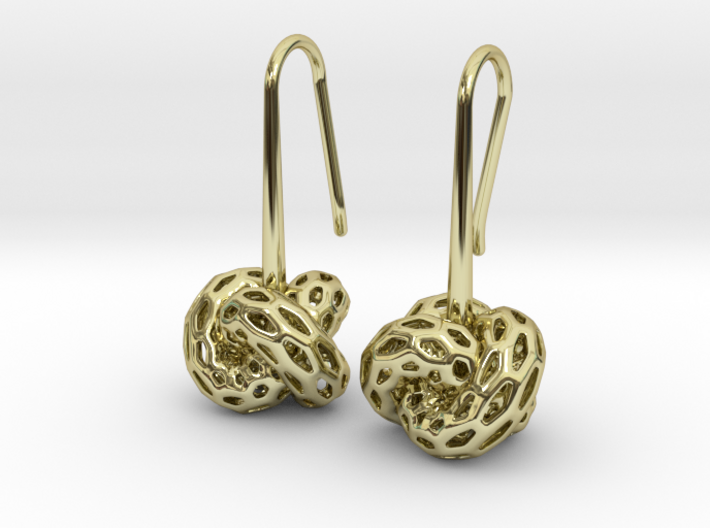 D-STRUCTURA Earrings. Stylized Chic 3d printed