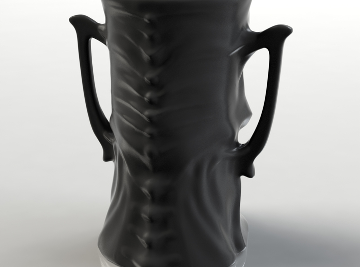 Skull Mug 3d printed A 3D Rendered Preview