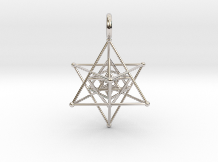 Tripple Star Tetrahedron 27mm 3d printed
