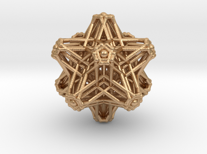 Hedron stars Nest 3d printed