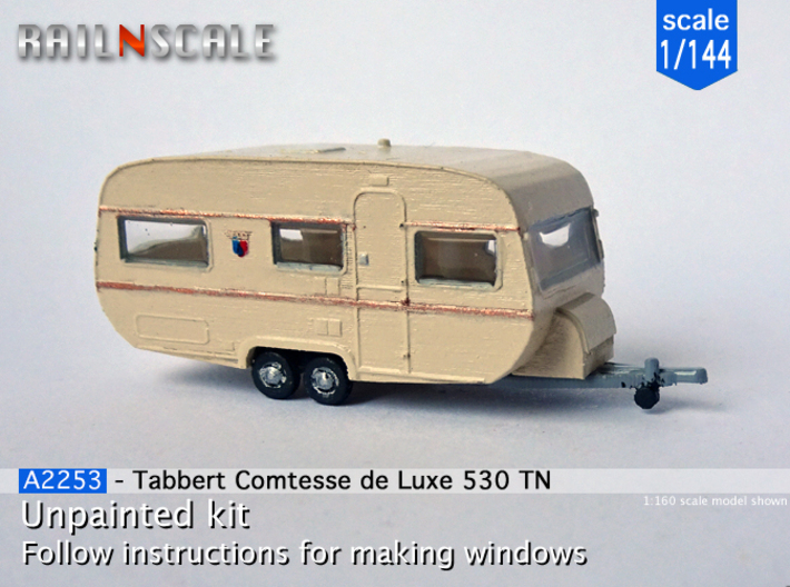 Tabbert Comtesse de Luxe 530 TN (1/144) 3d printed