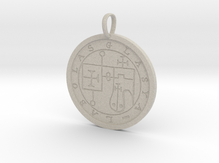 Glasya-Labolas Medallion 3d printed