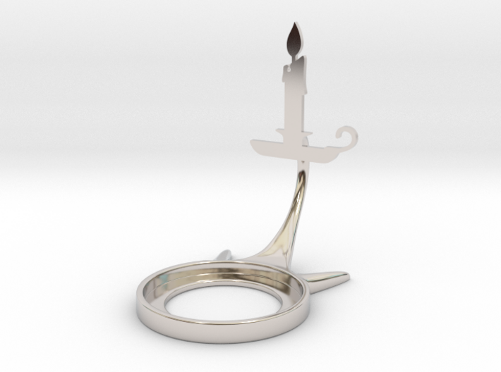 Christmas Candle Thin 3d printed