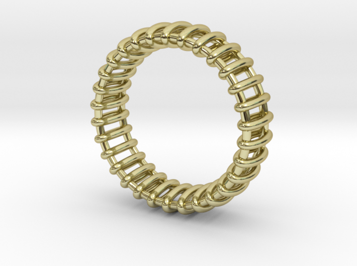 Small Structure Ring  3d printed 