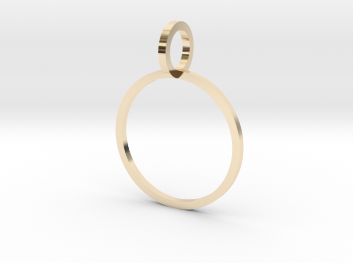 Charm Ring 15.70mm 3d printed