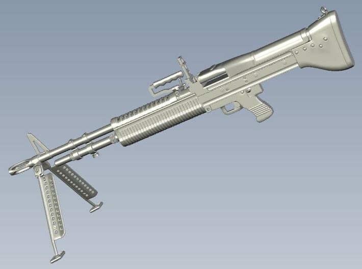1/24 scale Saco Defense M-60 machineguns x 4 3d printed