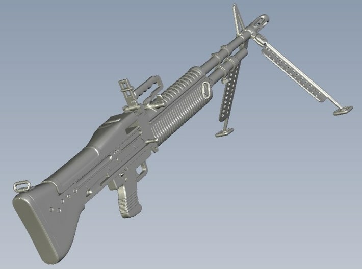 1/24 scale Saco Defense M-60 machineguns x 4 3d printed 