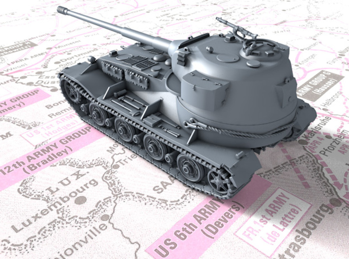 1/160 (N) German Pz.Kpfw. VII Heavy Tank 3d printed 1/160 (N) German Pz.Kpfw. VII Heavy Tank