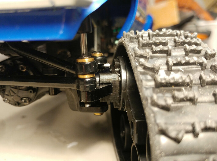 WPL Front Track Adaptor - Free Version 3d printed test Print prior to upload