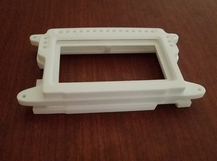 F1 Wheel LCD Pod for Nextion 4.3" LCD 3d printed Enclosure Assembled