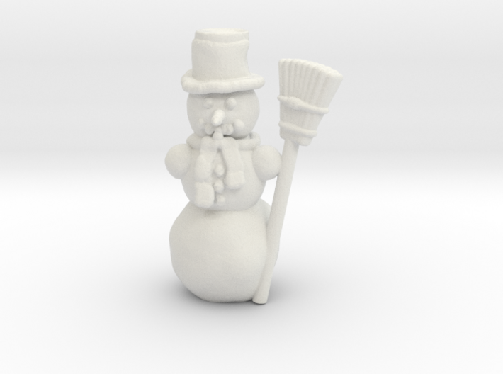 Snowman 00 Gauge 3d printed