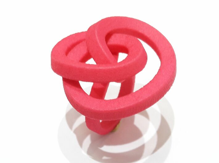 Lio Large  3d printed Red Ring