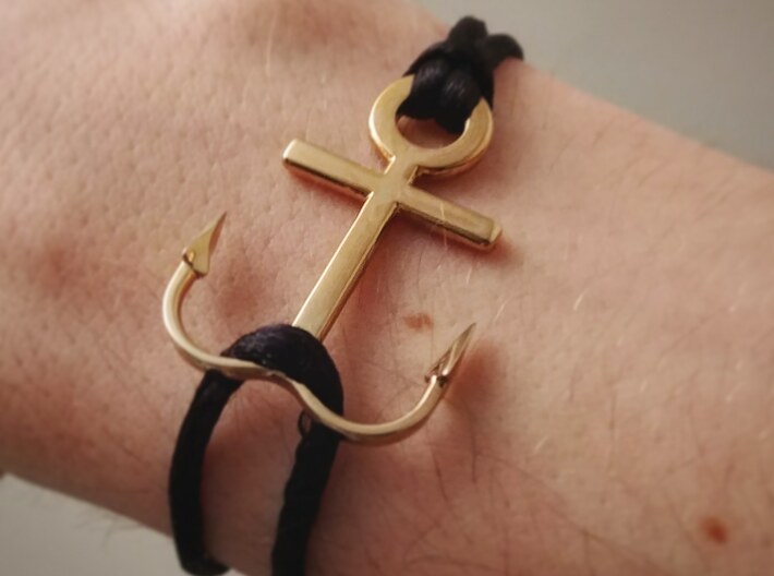 Anchor bracelet 3d printed