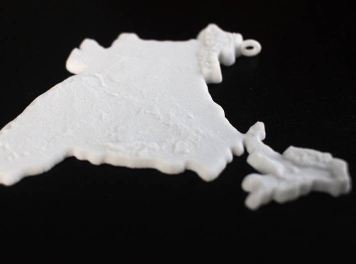 India Christmas Ornament 3d printed 