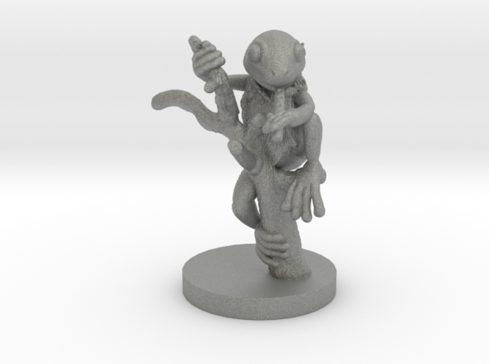 Grung with Blowpipe (small humanoid) 3d printed