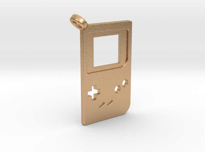 Gameboy Classic Styled Pendant 3d printed
