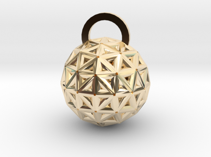 sphere pendant 3d printed