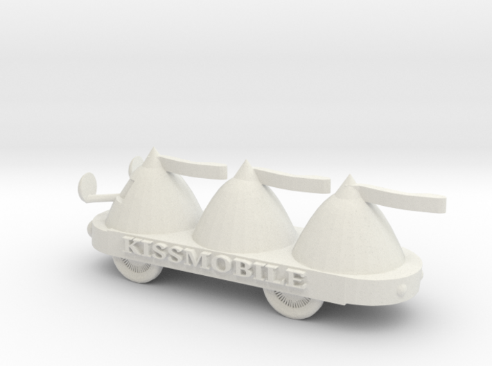 O Scale KissMobile 3d printed This is render not a picture