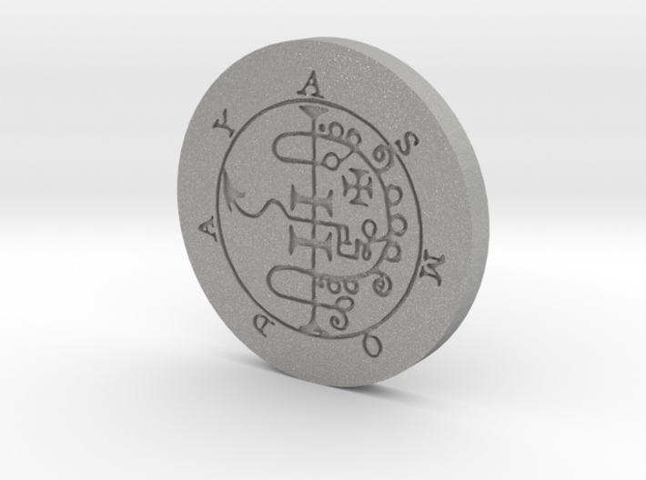 Asmoday Coin 3d printed